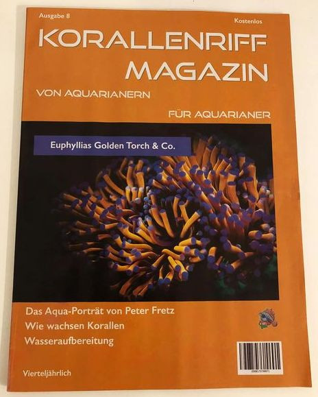 Korallenriff Magazin Ausgabe 8 von Aquarianern für Aquarianer