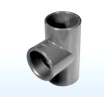 T-Stück 90° doppelte Klebemuffe + 1 Innengewinde, 25 x 3/4 Zoll x 25