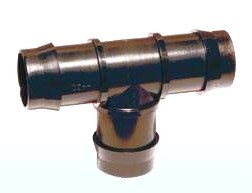 PP-T- Stück 3x Tülle 32 x 32 x 32 mm