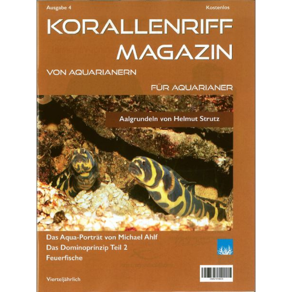 Korallenriff Magazin Ausgabe 4 für Aquarianer