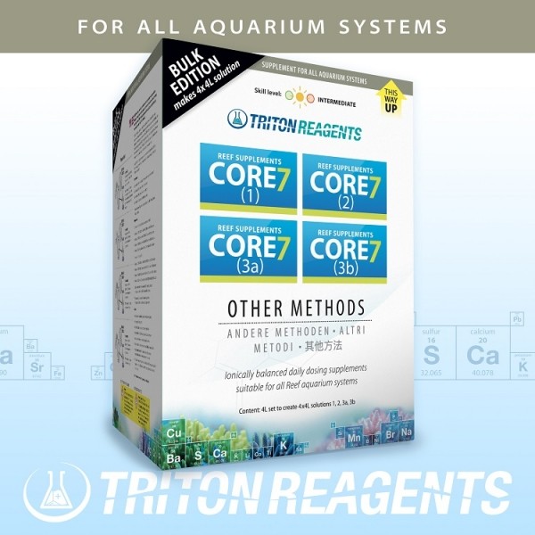 Triton SET Core7 Reef Supplements Bulk Edition 4x 4Liter Kit für andere Methoden