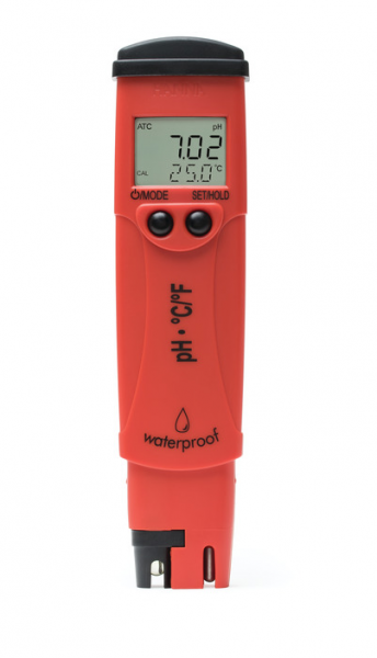 Hanna pHep®5 pH/°C-Tester (pH 0,01 Auflösung) - wasserfest (HI98128 )