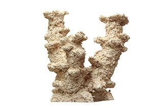 Riffkeramik Riffsäule Breit 3 Äste 40cm