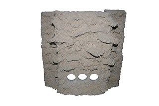 Riffkeramik Extra Bohrung für Rückwand