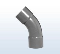 Bogen, 45°, 110 mm