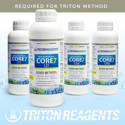 Triton Core 7 Reef Supplements Spurenelemente groß 4x10 l für andere Methoden other methods