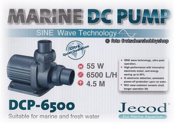 Jebao / Jecod DCP 6500 steuerbare Förderpumpe