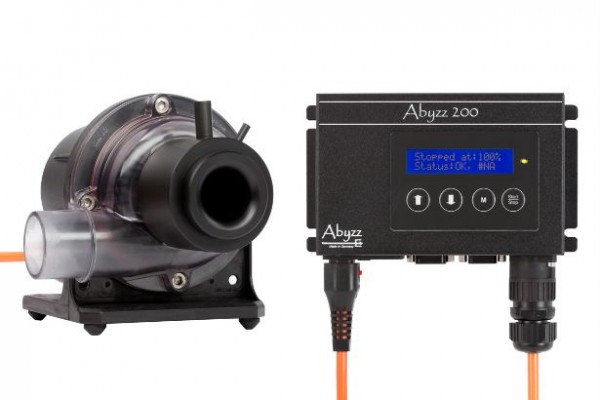 Abyzz A200AS Pumpe und Treiber mit 3m-Kabel