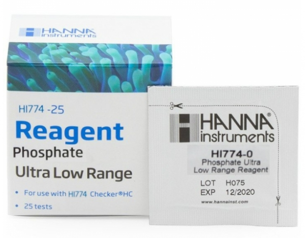 Hanna Reagenzien für HI774 Checker , Kalibrierung , 25 Tests Phosphat (HI774-25)