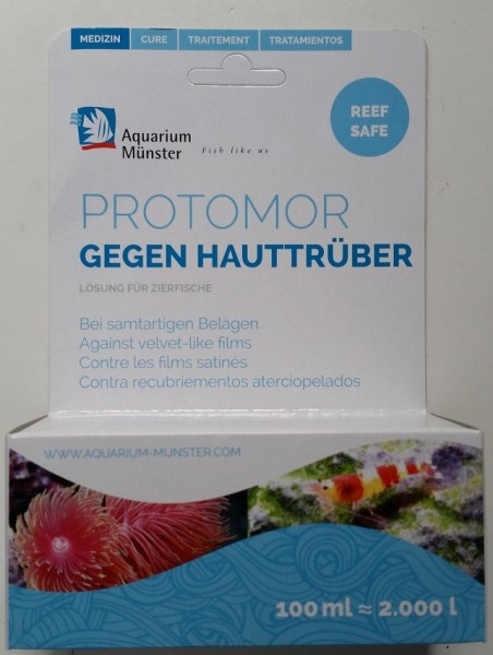 PROTOMOR gegen Protozoen von Aquarium Münster - 100ml - Medikament