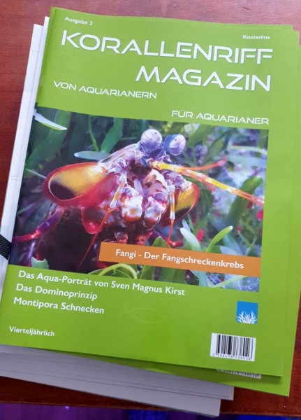 Korallenriff Magazin Ausgabe 3 von Aquarianern für Aquarianer