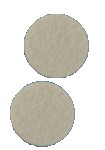 Tunze Care Magnet Filzunterlagen ø19mm, 2 St.