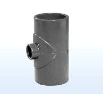 T-Stück 90° reduziert 63 x 40 x 63 mm