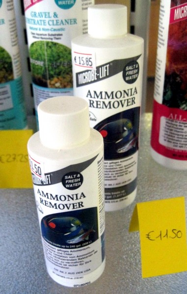 Ammonia Remover - 08 oz. - 236 ml