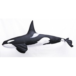Orca / Killerwal - Kissen ca. 118 cm