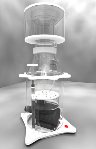Skimz Protein Skimmer SV 207 DC Oval Abschäumer 400 1.200 l