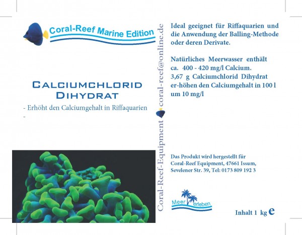 Calciumchlorid - 1 kg / Eimer
