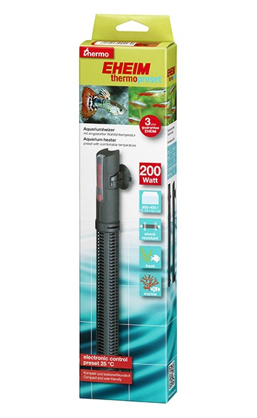 Eheim ThermoPreset Heizer Heizstab 200 W